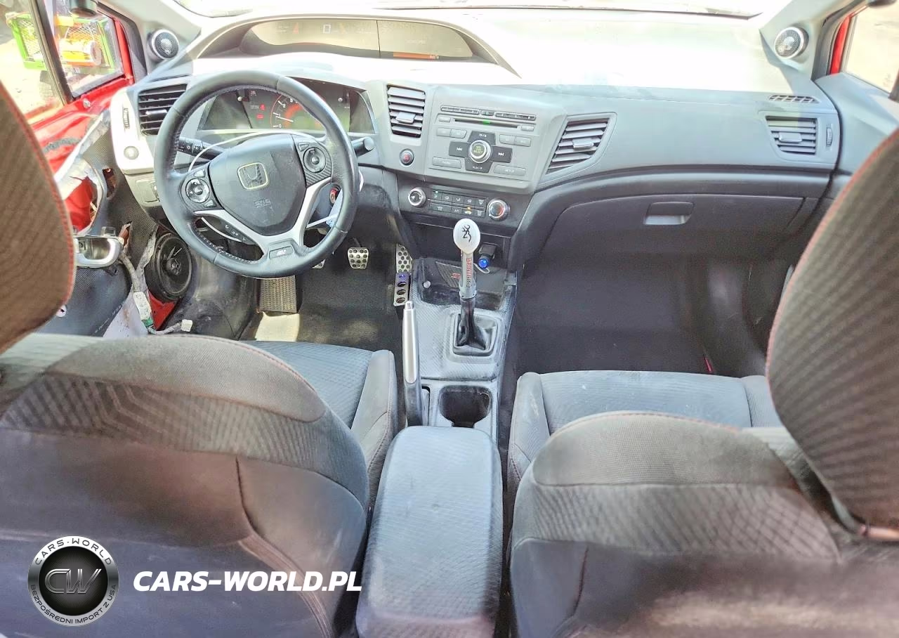 2012 Honda Civic Si VIN:2HGFB6E52CH706528 - 8