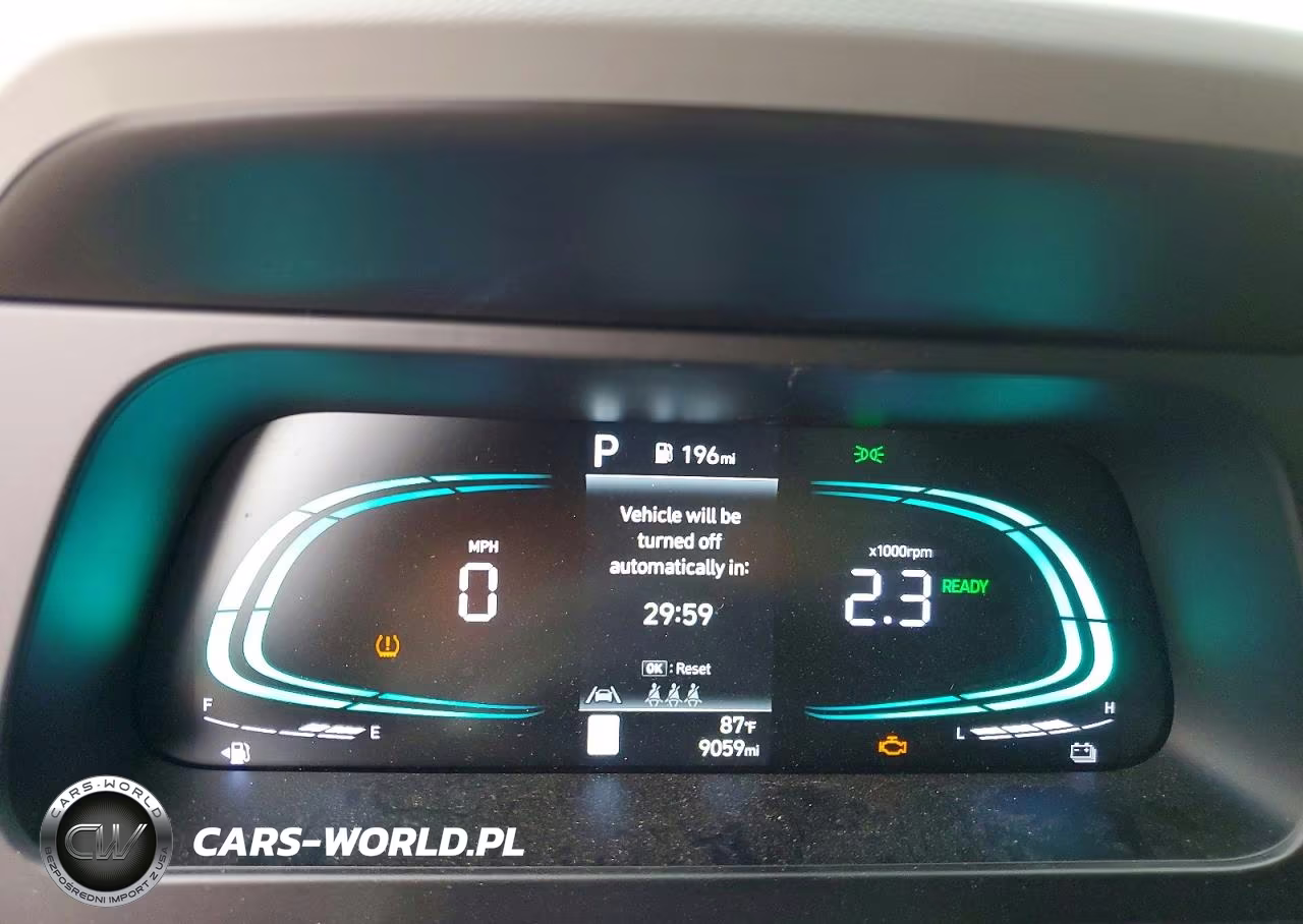 2025 Hyundai Elantra Hybrid Blue VIN:KMHLM4DJ5SU177873 - 9