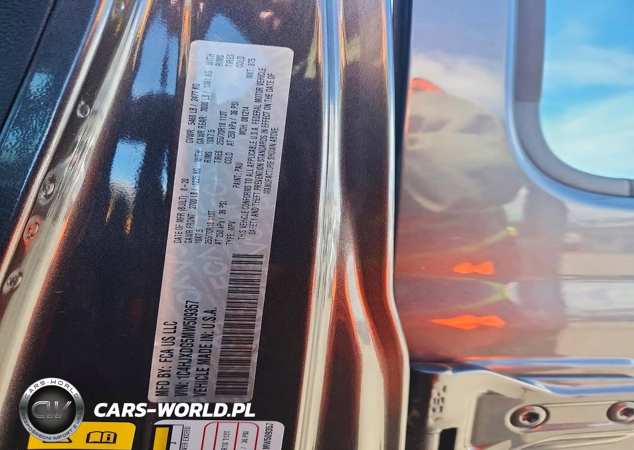 2021 Jeep Wrangler Unlimited Sport VIN:1C4HJXDG5MW509357 - 13
