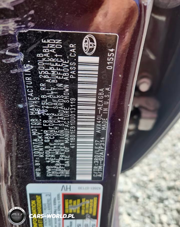 2013 Toyota Avalon Hybrid Xle Touring VIN:4T1BD1EB1DU013119 - 12