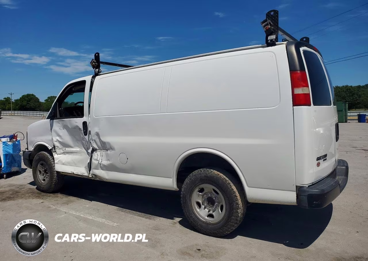 2015 Chevrolet Express 2500 Cargo Delivery Van VIN:1GCWGFFF3F1107082 - 2