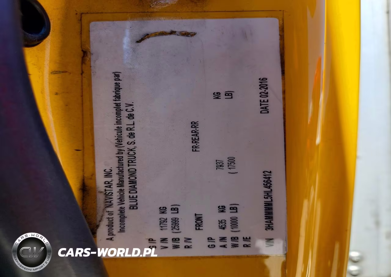 2017 International 4000 4300 VIN:3HAMMMML5HL456412 - 13