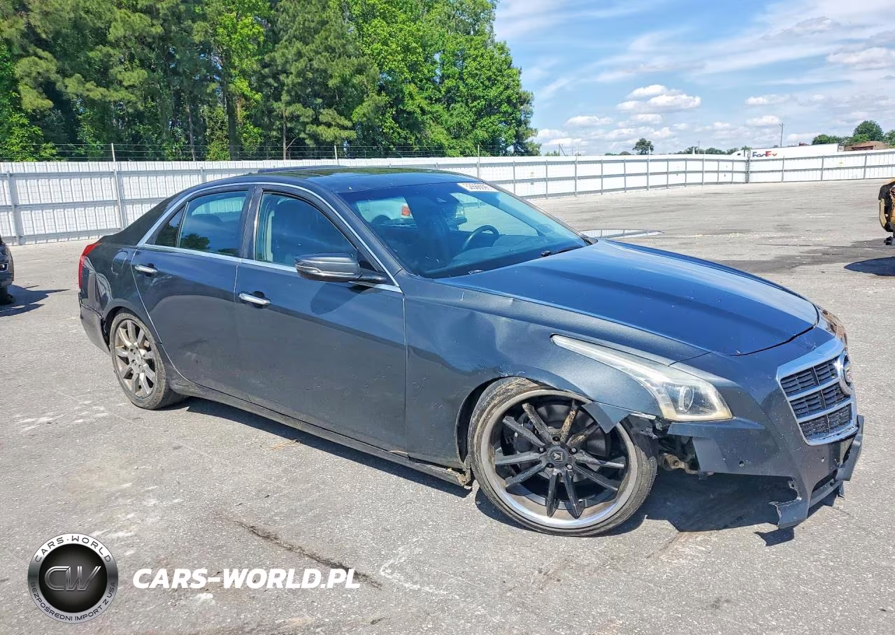 2014 Cadillac Cts Performance Collection VIN:1G6AS5S33E0196688 - 4