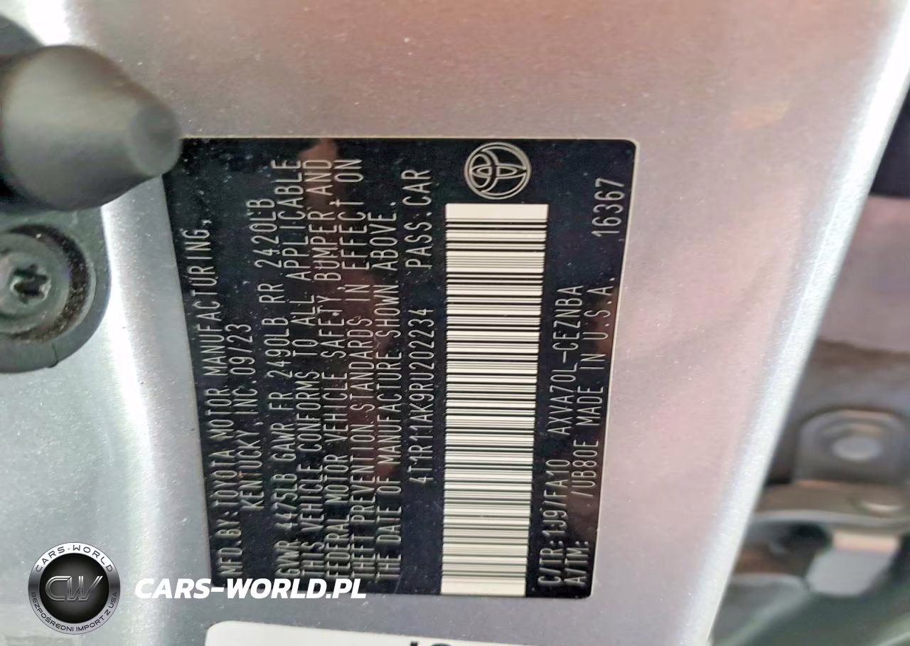 2024 Toyota Camry Le VIN:4T1R11AK9RU202234 - 12
