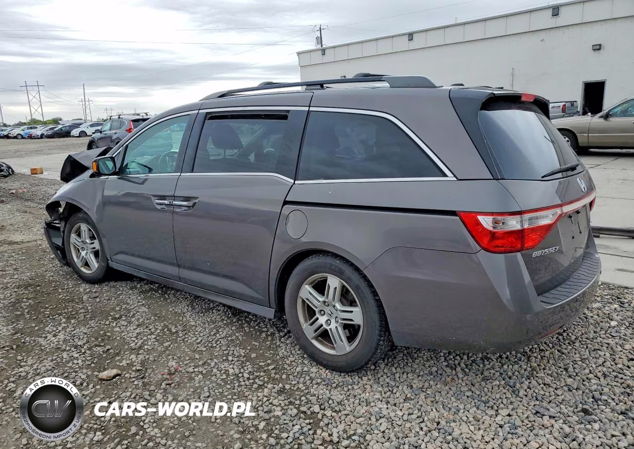 2011 Honda Odyssey Touring VIN:5FNRL5H98BB034500 - 2