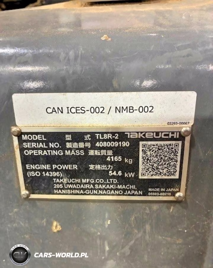 2024 Takeuchi Tl8R2 - Tracked Skid Steer Loader VIN:408009190 - 11