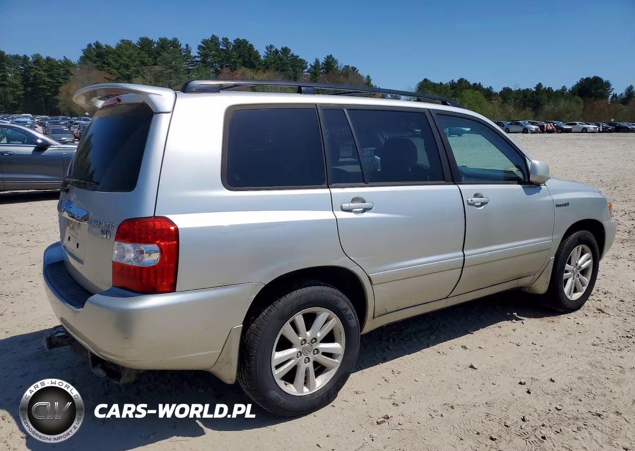 2007 Toyota Highlander Hybrid VIN:JTEEW21A870048620 - 3