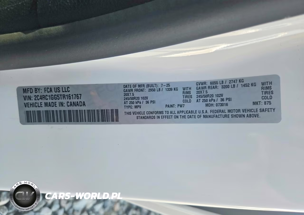 2026 Chrysler Pacifica Limited VIN:2C4RC1GG5TR161767 - 13
