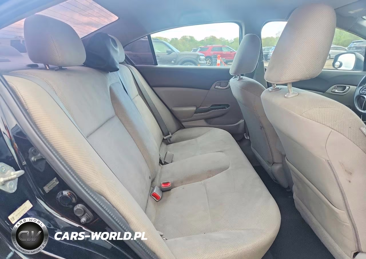 2012 Honda Civic Lx VIN:19XFB2F51CE383123 - 10