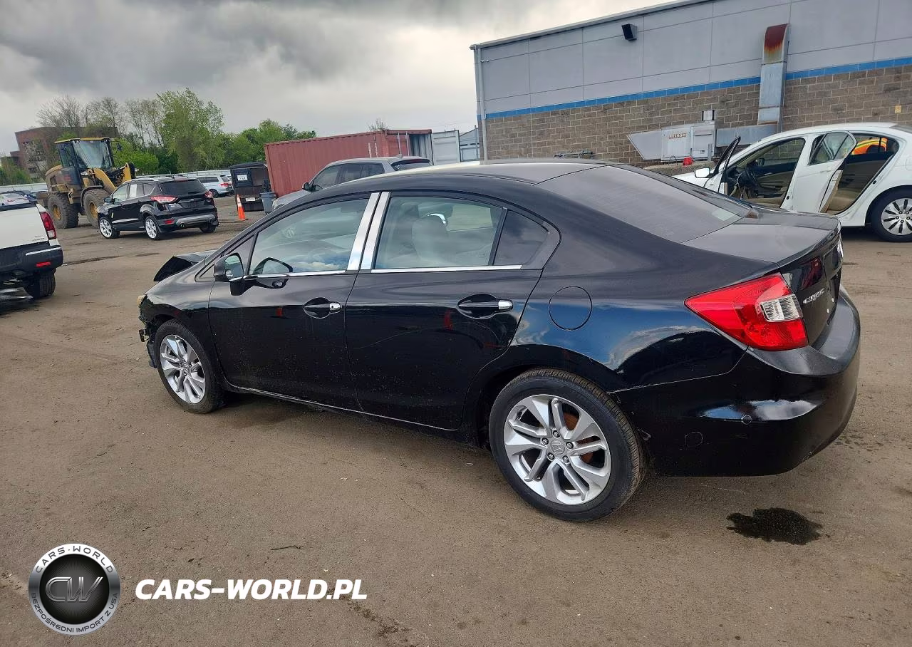 2012 Honda Civic Lx VIN:19XFB2F51CE383123 - 2
