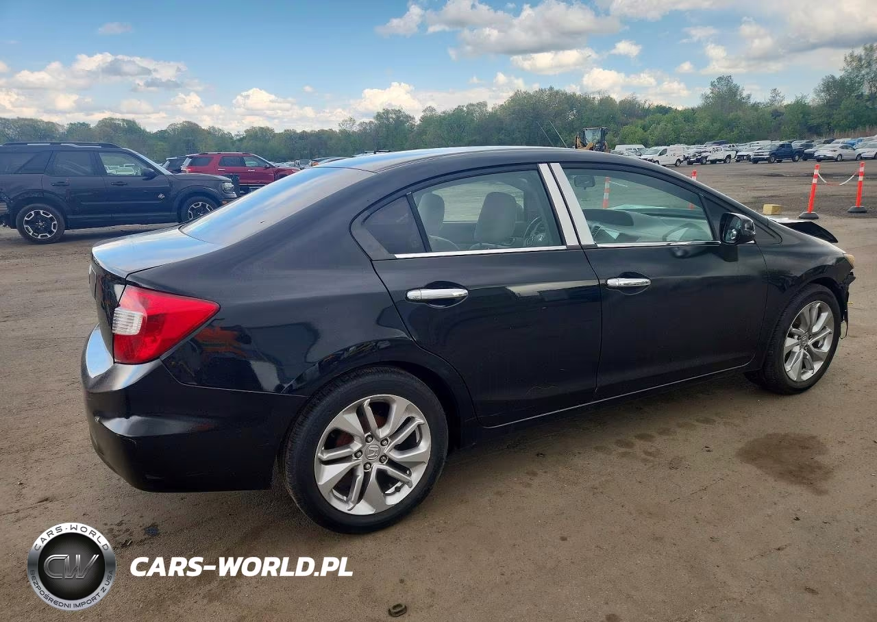 2012 Honda Civic Lx VIN:19XFB2F51CE383123 - 3