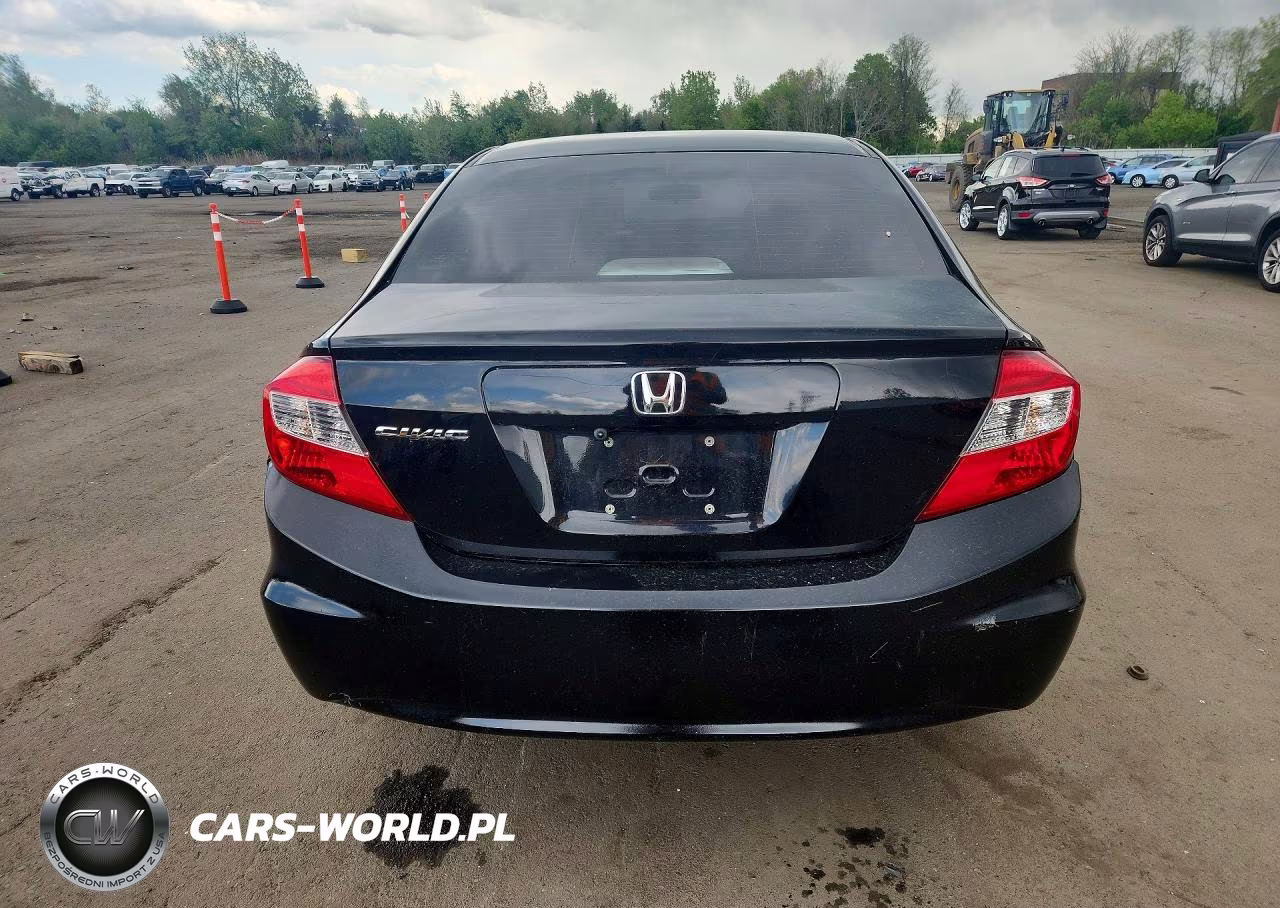 2012 Honda Civic Lx VIN:19XFB2F51CE383123 - 6