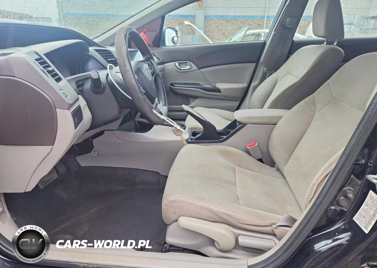 2012 Honda Civic Lx VIN:19XFB2F51CE383123 - 7