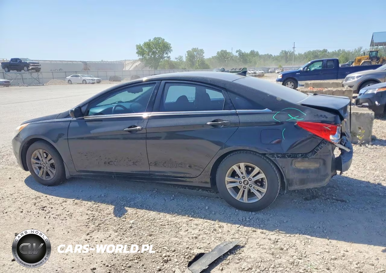 2013 Hyundai Sonata Gls VIN:5NPEB4AC5DH790145 - 2