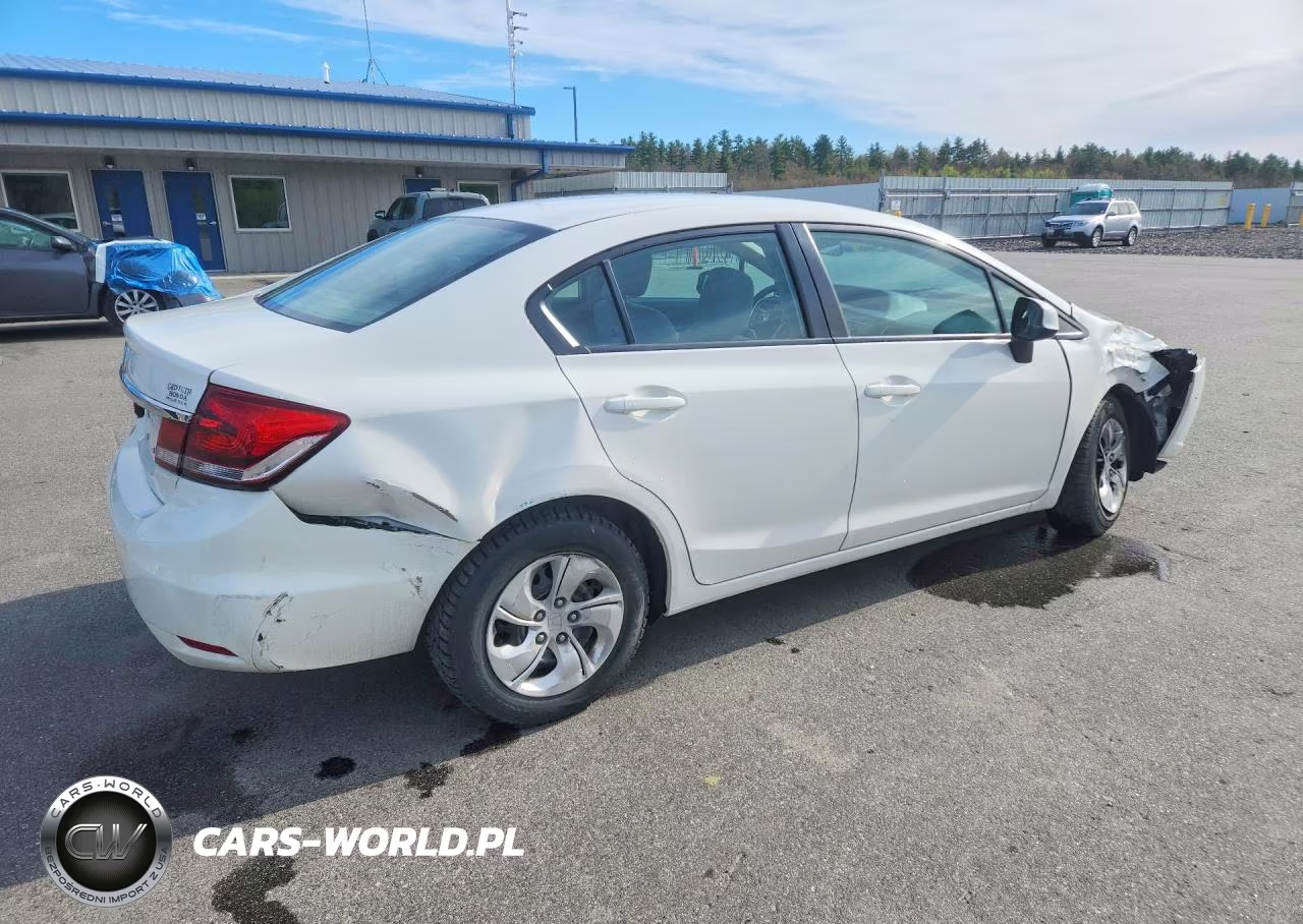 2013 Honda Civic 4D Lx VIN:2HGFB2F50DH563569 - 3