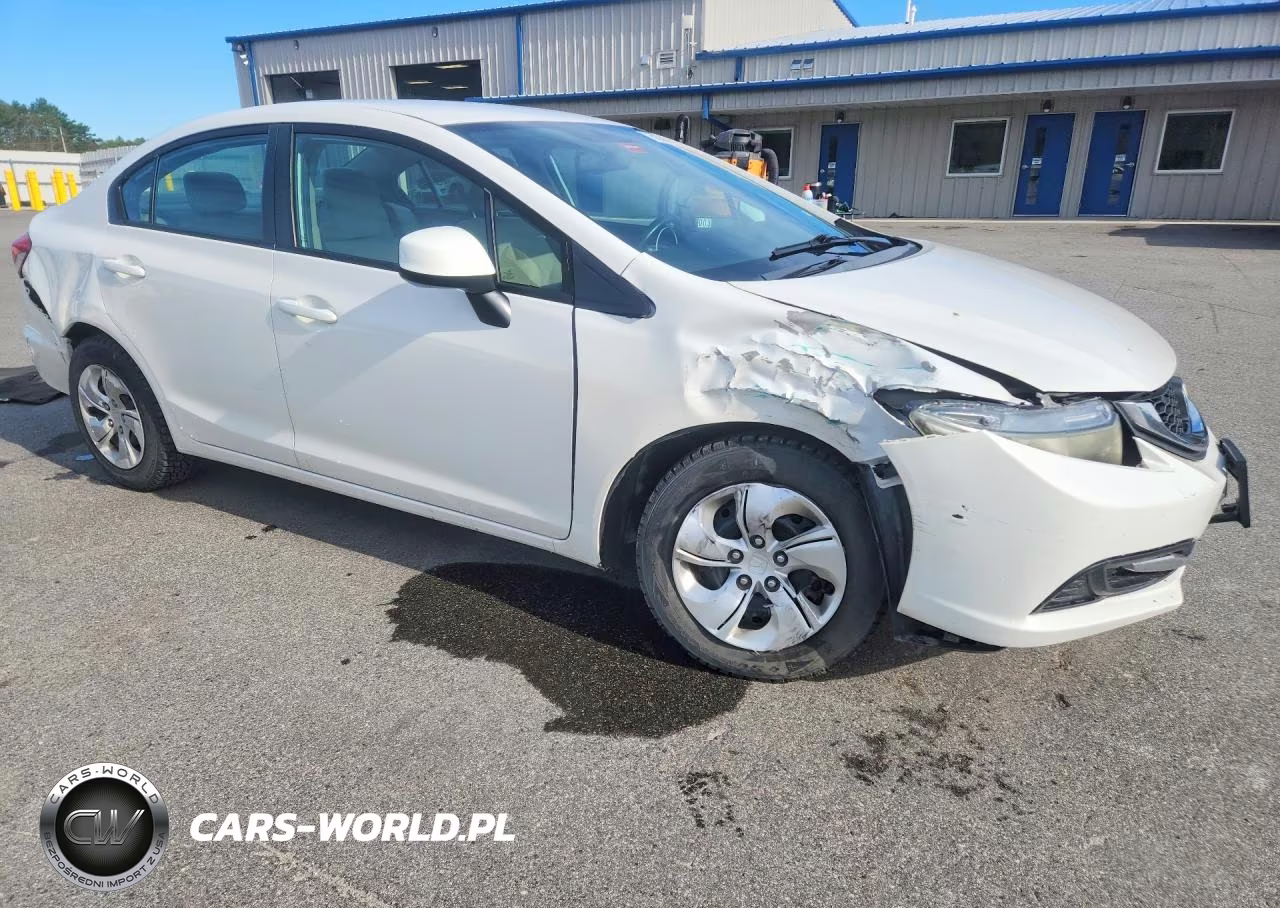 2013 Honda Civic 4D Lx VIN:2HGFB2F50DH563569 - 4