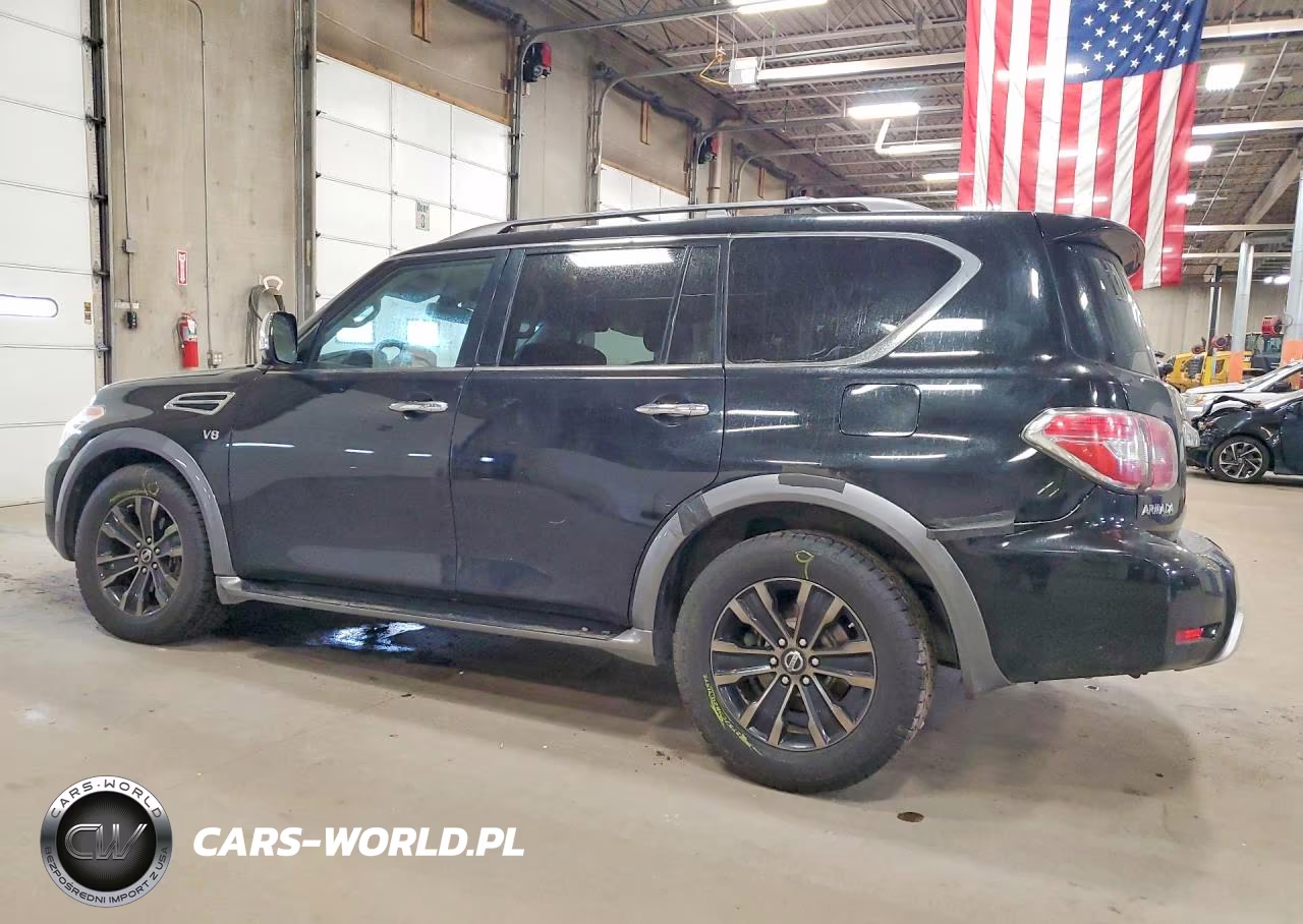 2017 Nissan Armada Platinum VIN:JN8AY2NEXH9706143 - 2