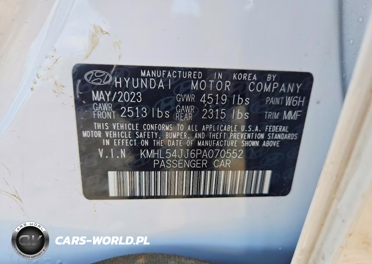 2023 Hyundai Sonata Hybrid Limited VIN:KMHL54JJ6PA070552 - 12