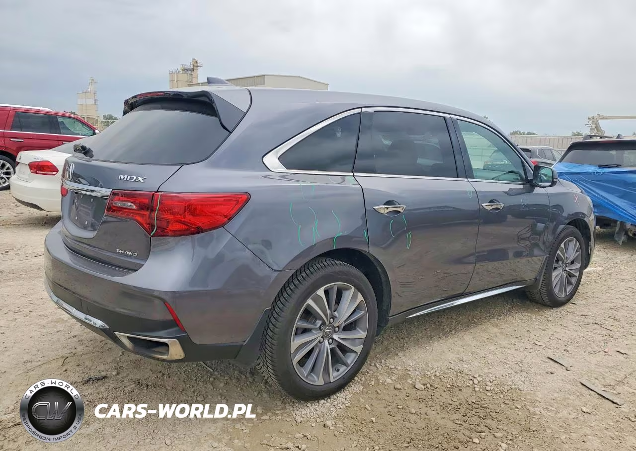 2018 Acura Mdx VIN:5J8YD4H51JL016806 - 3