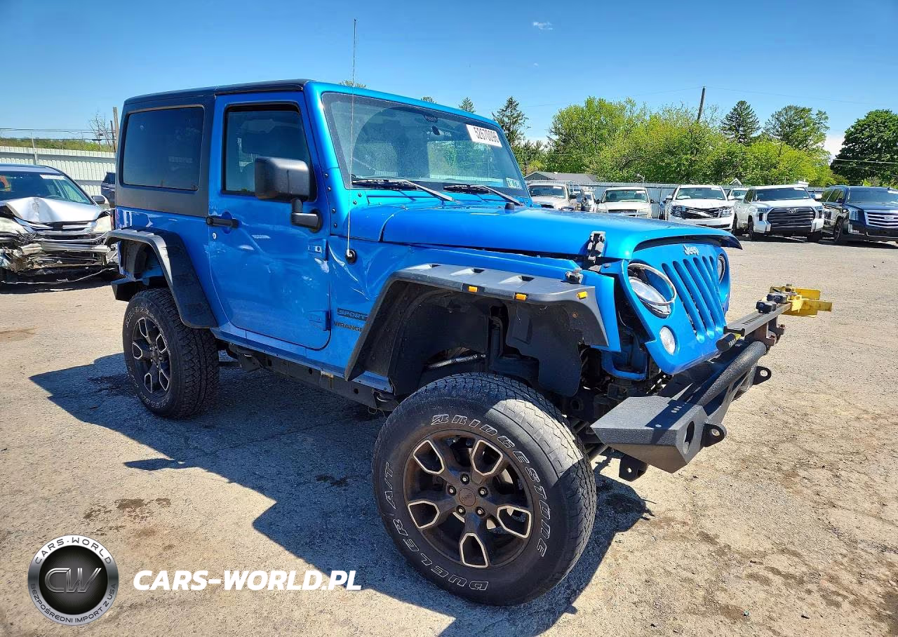 2016 Jeep Wrangler Sport VIN:1C4AJWAG6GL105473 - 4