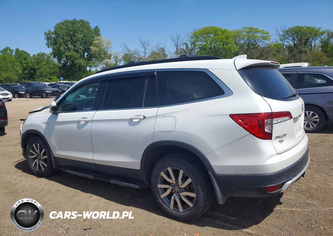 2020 Honda Pilot Exl VIN:5FNYF6H57LB026637 - 2