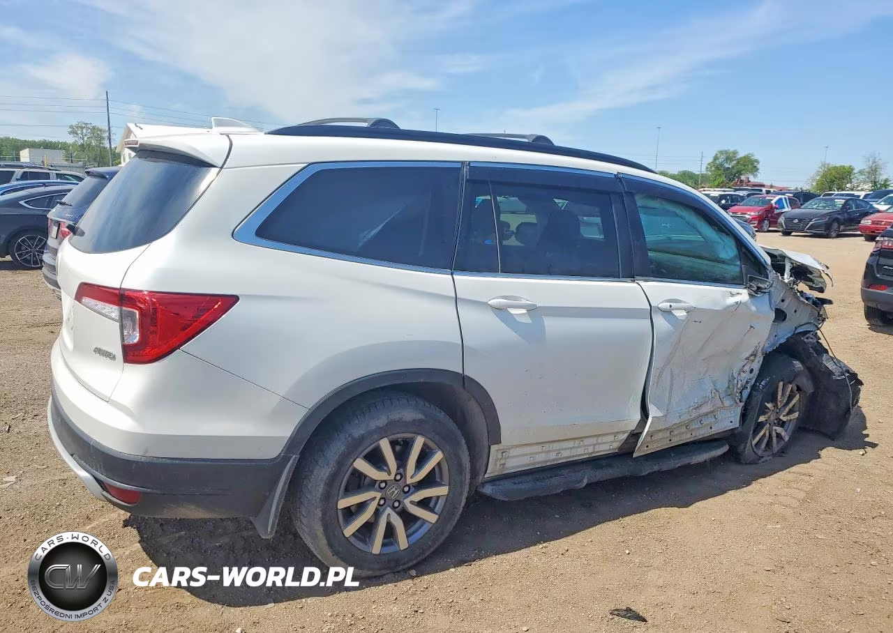 2020 Honda Pilot Exl VIN:5FNYF6H57LB026637 - 3