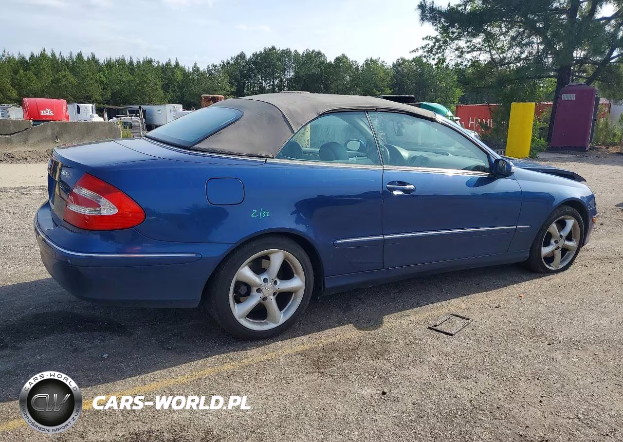 2005 Mercedes-Benz Clk 320 VIN:WDBTK65G25T037894 - 3