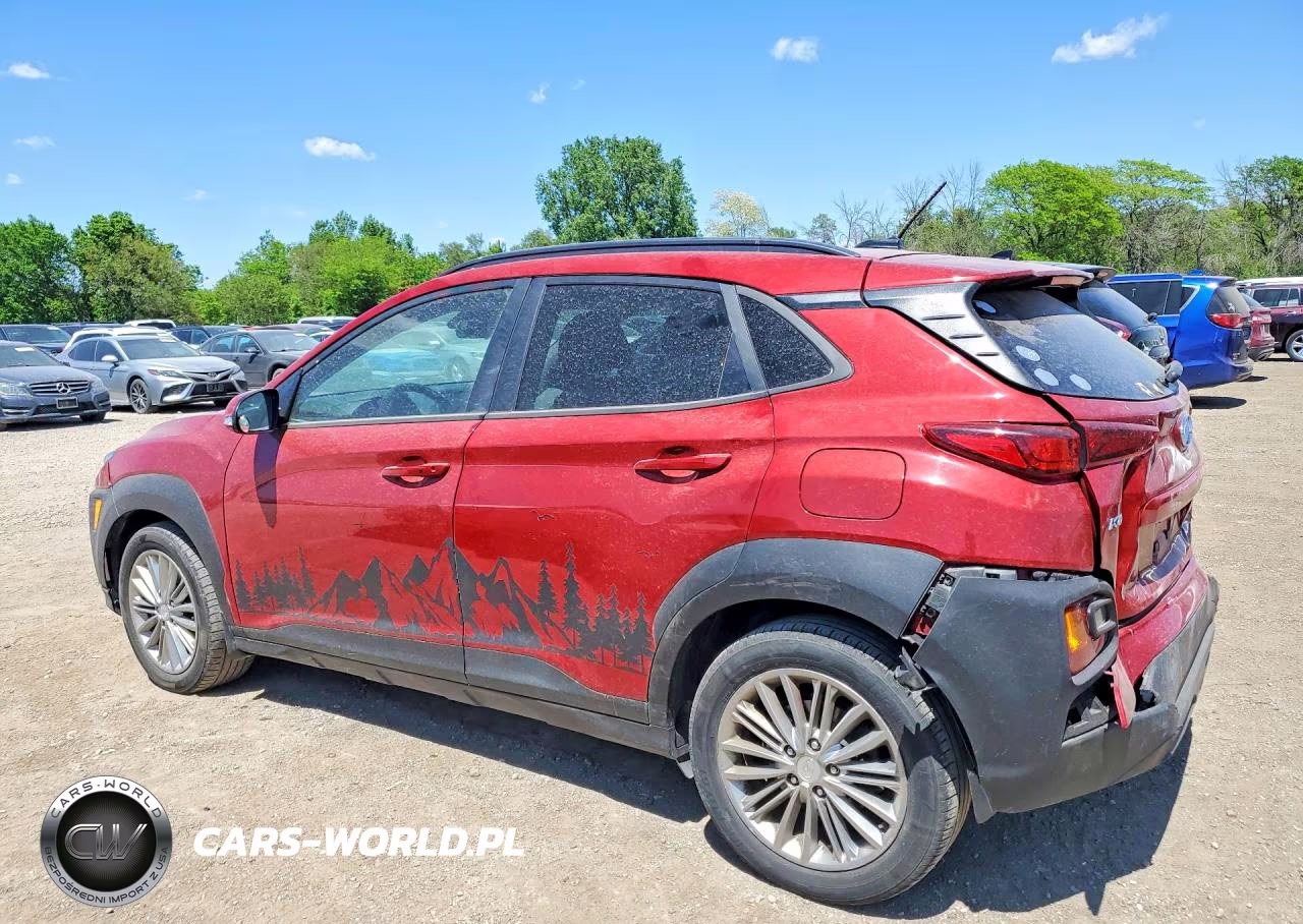 2020 Hyundai Kona Sel VIN:KM8K2CAA5LU522787 - 2