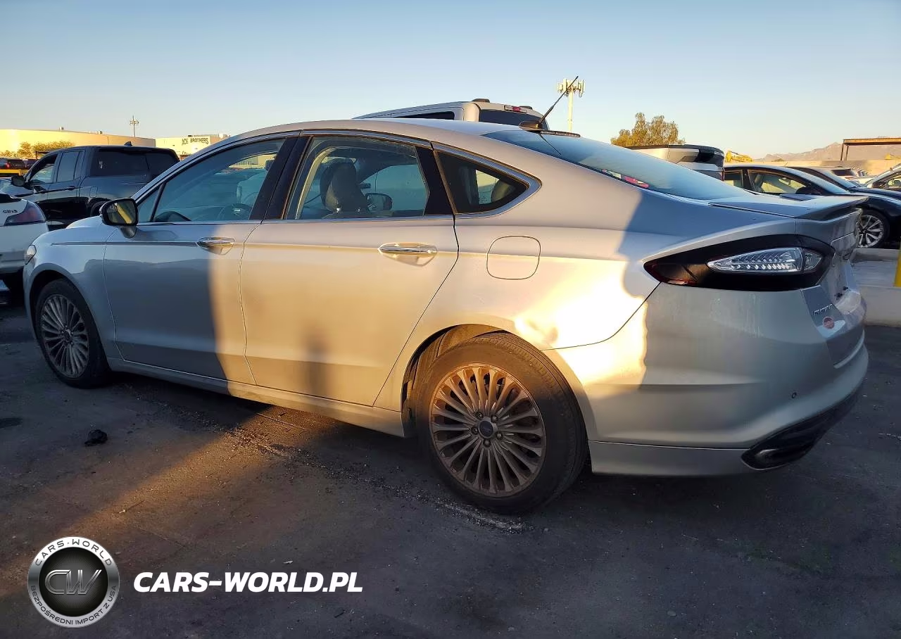 2016 Ford Fusion Titanium VIN:3FA6P0K92GR307560 - 2