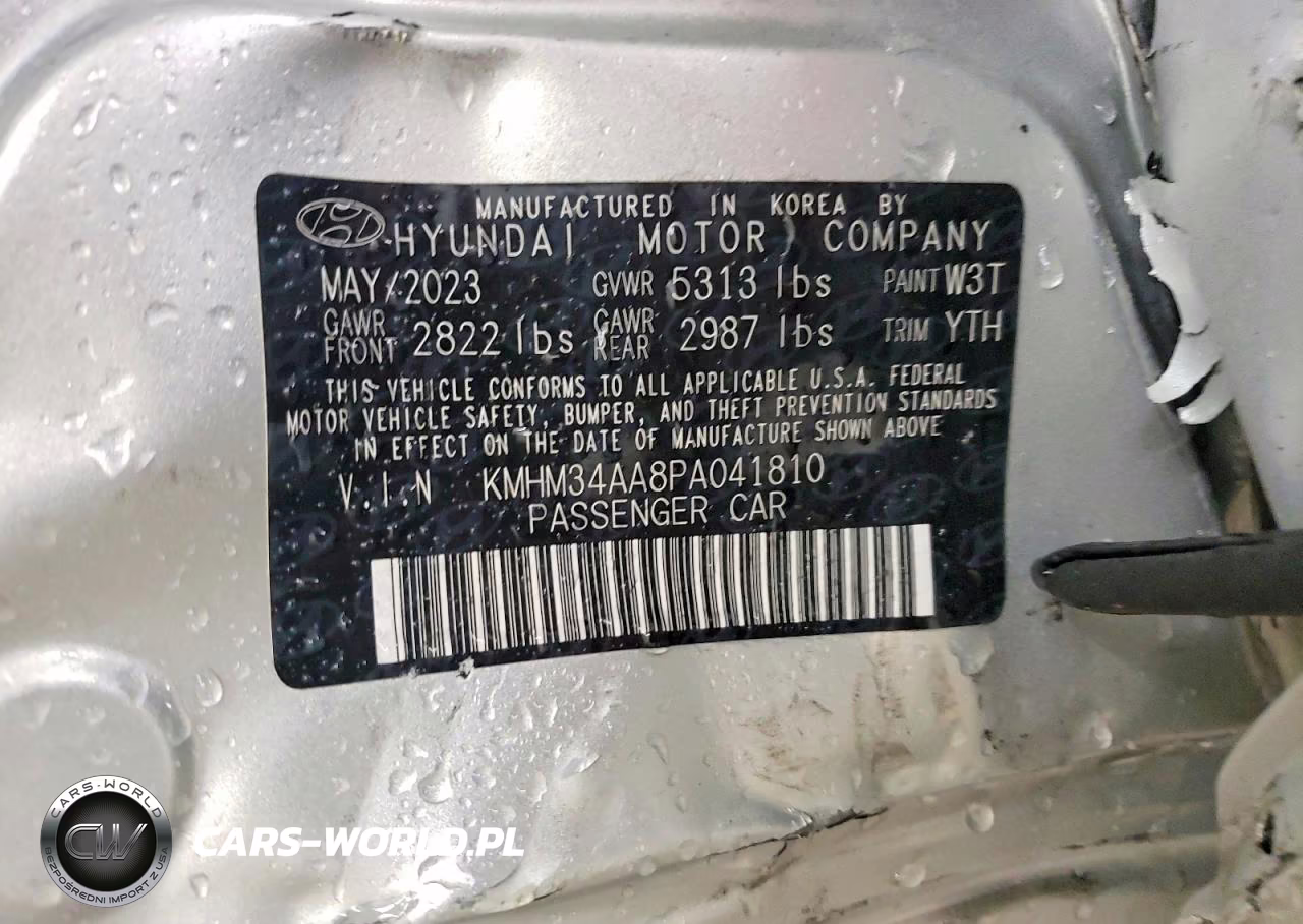 2023 Hyundai Ioniq 6 Sel VIN:KMHM34AA8PA041810 - 13
