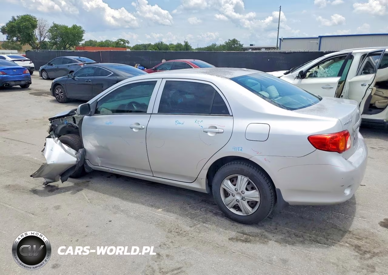 2009 Toyota Corolla Le VIN:1NXBU40E69Z163687 - 2