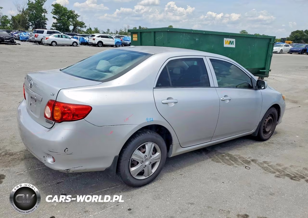 2009 Toyota Corolla Le VIN:1NXBU40E69Z163687 - 3