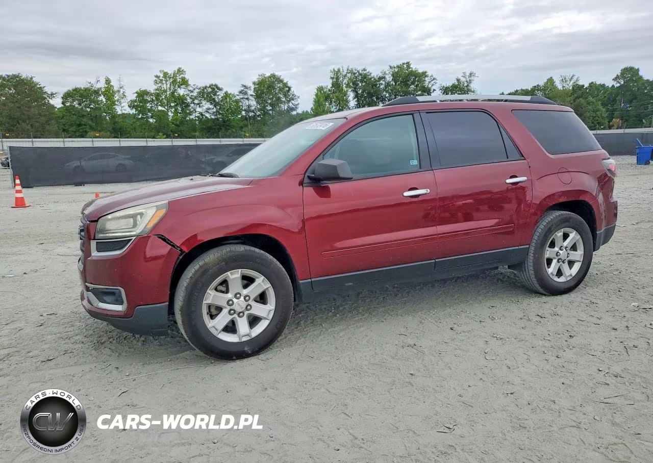 2015 GMC Acadia Sle VIN:1GKKRPKD6FJ132596 - 1