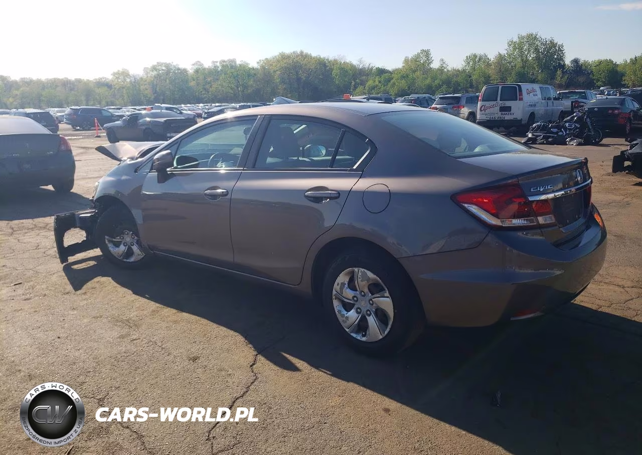 2014 Honda Civic Lx VIN:19XFB2F58EE243878 - 2