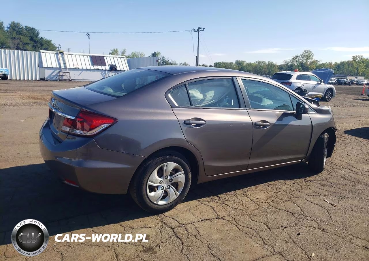 2014 Honda Civic Lx VIN:19XFB2F58EE243878 - 3