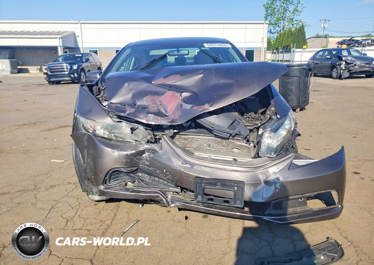 2014 Honda Civic Lx VIN:19XFB2F58EE243878 - 5