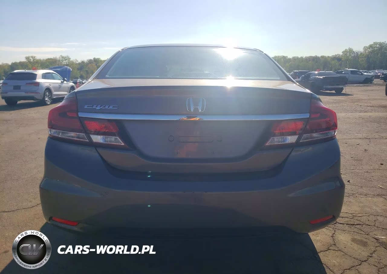 2014 Honda Civic Lx VIN:19XFB2F58EE243878 - 6
