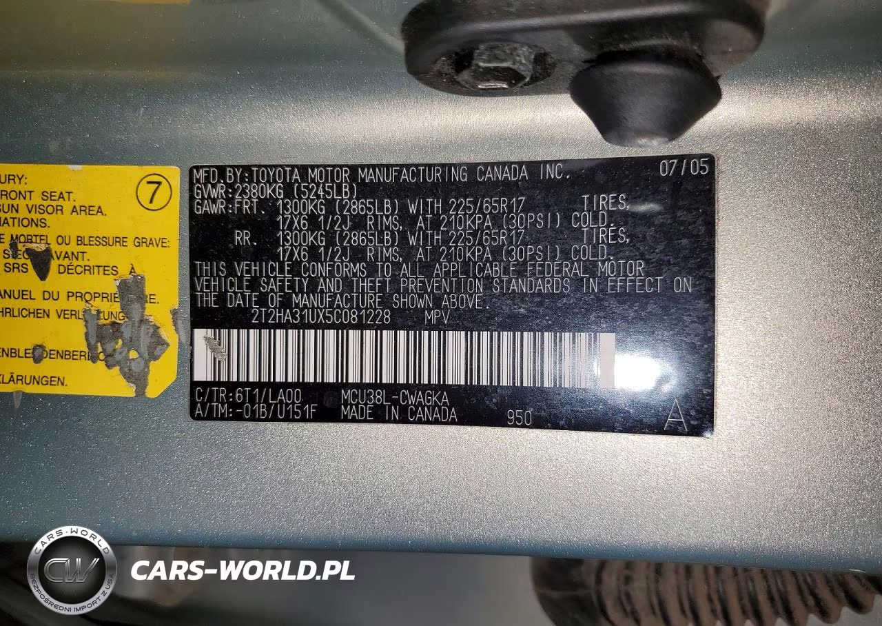 2005 Lexus Rx 330 VIN:2T2HA31UX5C081228 - 14