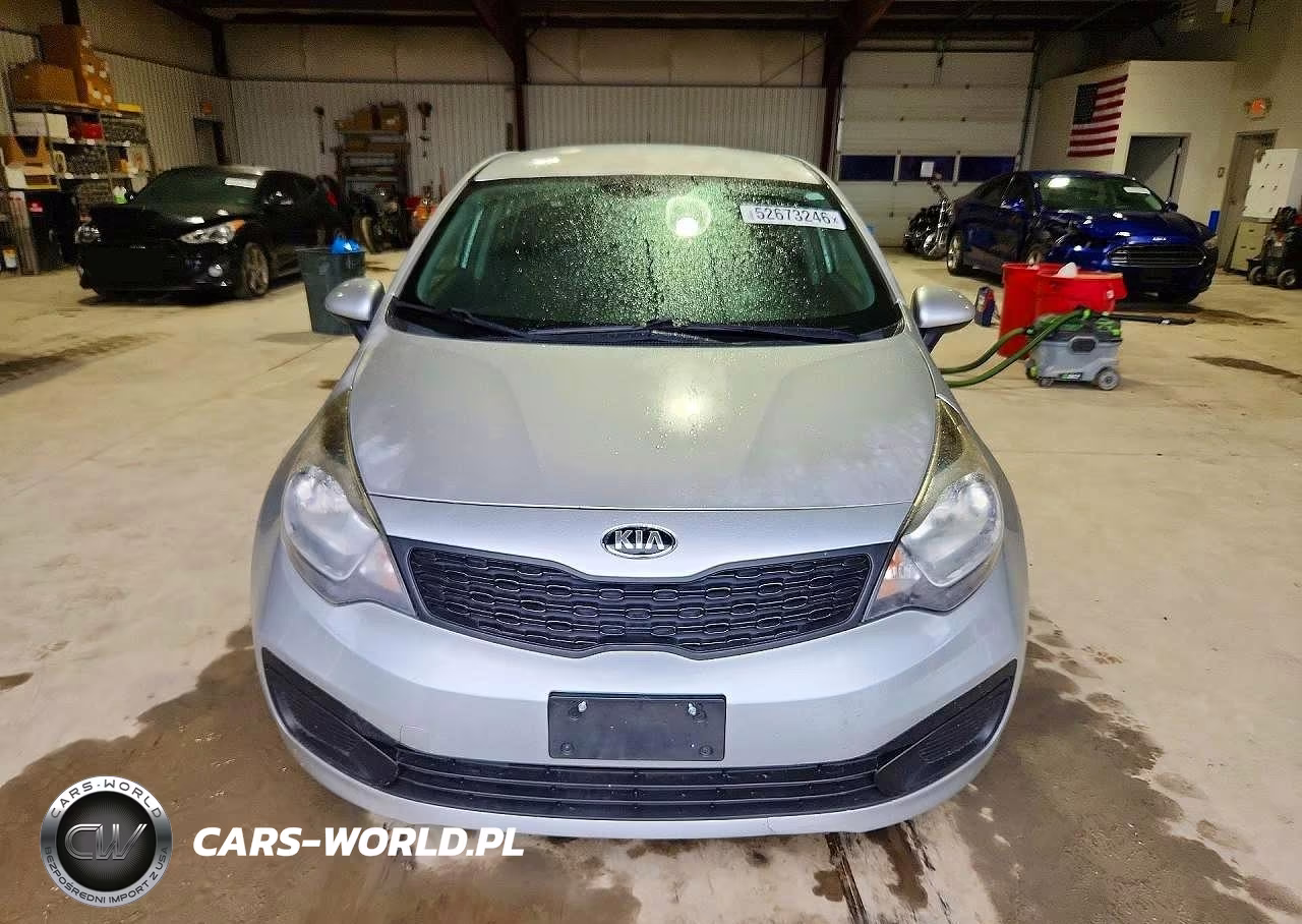 2015 Kia Rio Lx VIN:KNADM4A30F6462101 - 5