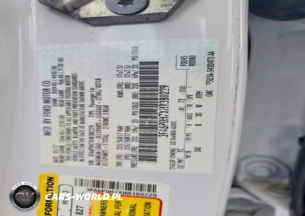 2017 Ford Fusion Se VIN:3FA6P0H7XHR380229 - 12