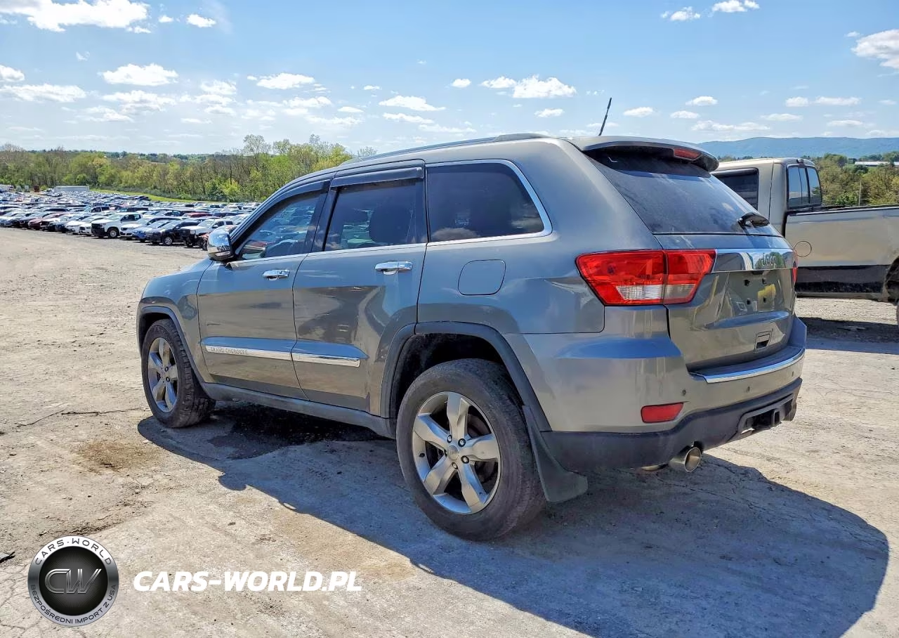 2012 Jeep Grand Cherokee Overland VIN:1C4RJFCT9CC144162 - 2