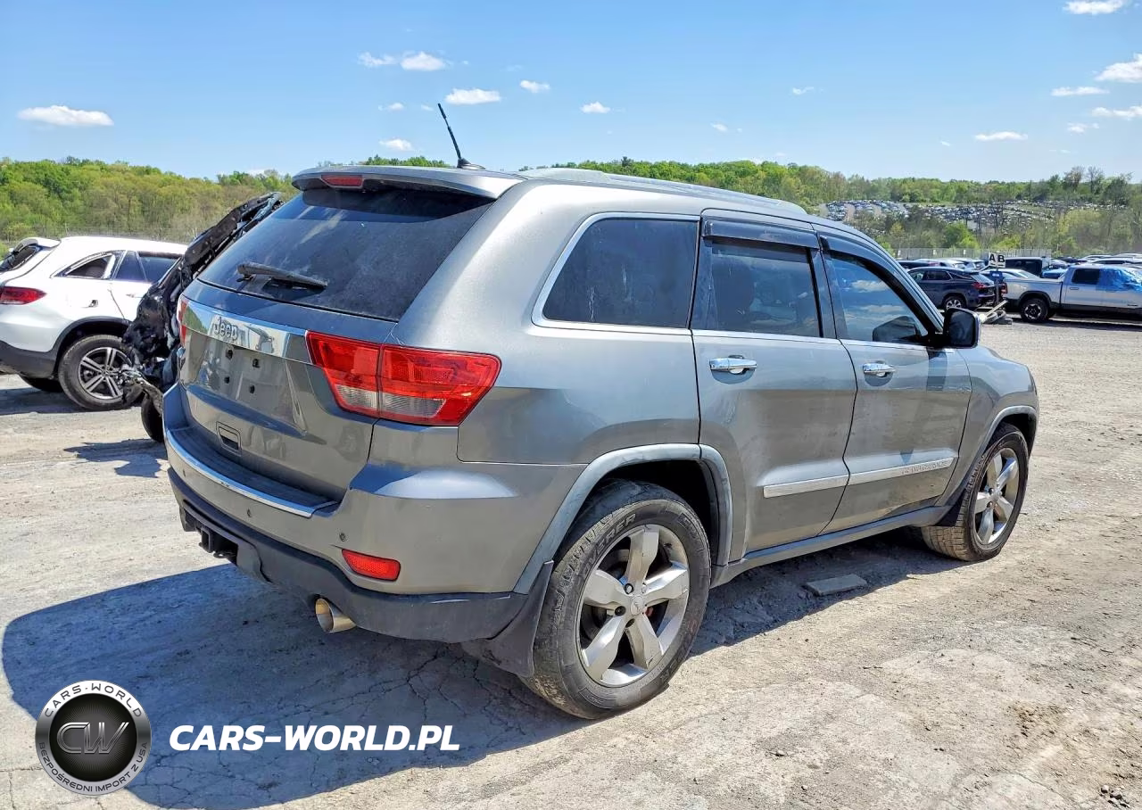 2012 Jeep Grand Cherokee Overland VIN:1C4RJFCT9CC144162 - 3
