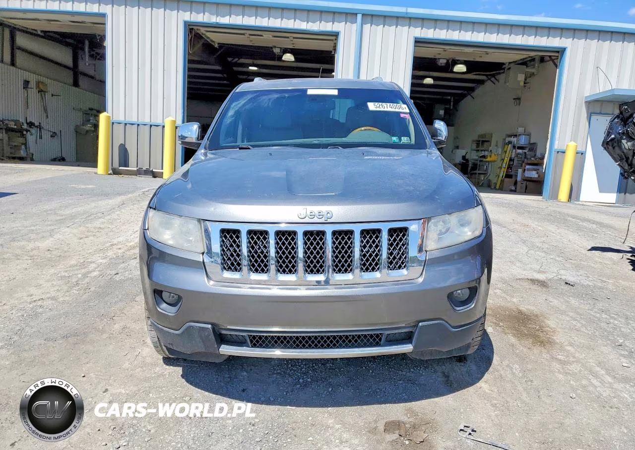 2012 Jeep Grand Cherokee Overland VIN:1C4RJFCT9CC144162 - 5