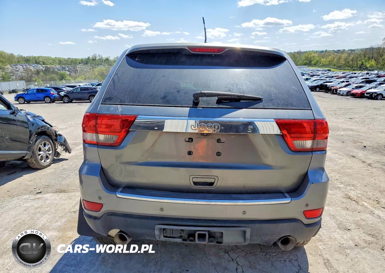 2012 Jeep Grand Cherokee Overland VIN:1C4RJFCT9CC144162 - 6