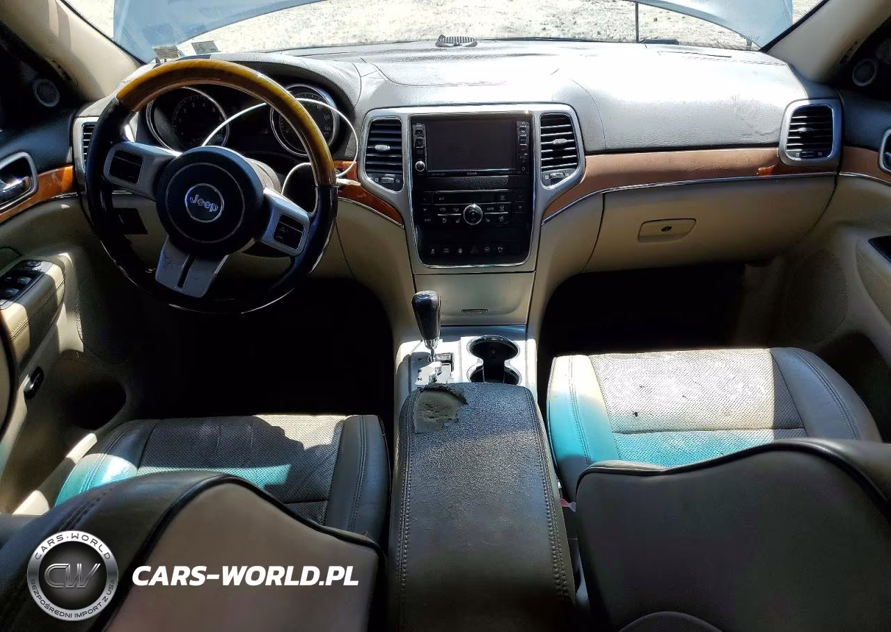 2012 Jeep Grand Cherokee Overland VIN:1C4RJFCT9CC144162 - 8