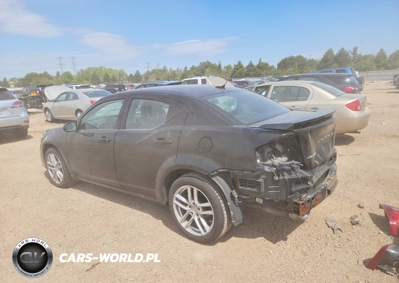 2012 Dodge Avenger Sxt VIN:1C3CDZEG1CN126326 - 2