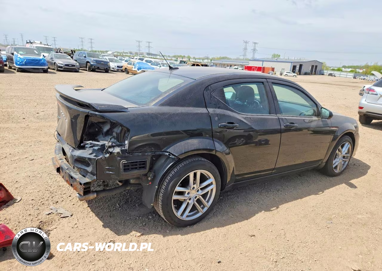 2012 Dodge Avenger Sxt VIN:1C3CDZEG1CN126326 - 3