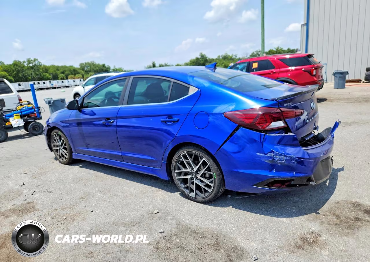 2020 Hyundai Elantra Sport VIN:KMHD04LB0LU041775 - 2