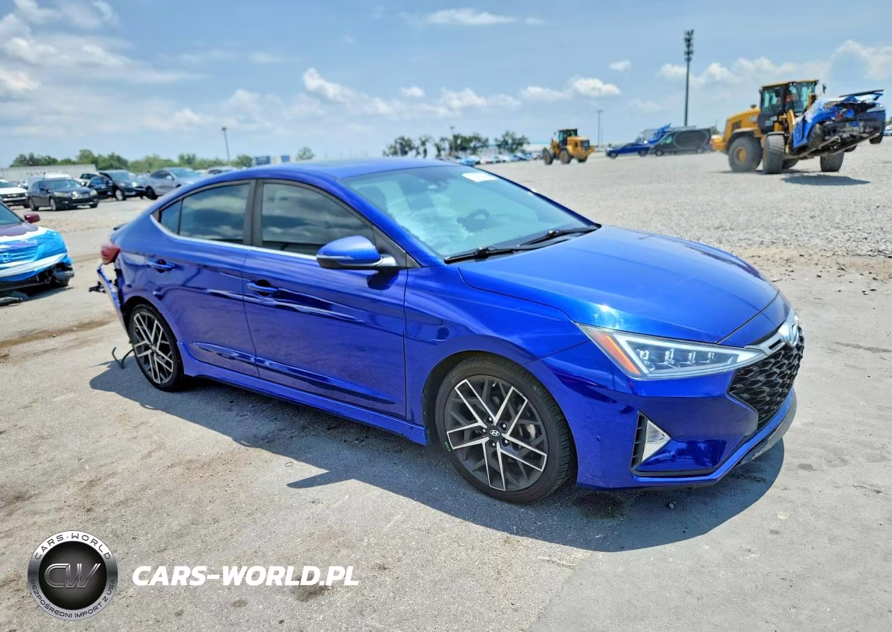2020 Hyundai Elantra Sport VIN:KMHD04LB0LU041775 - 4