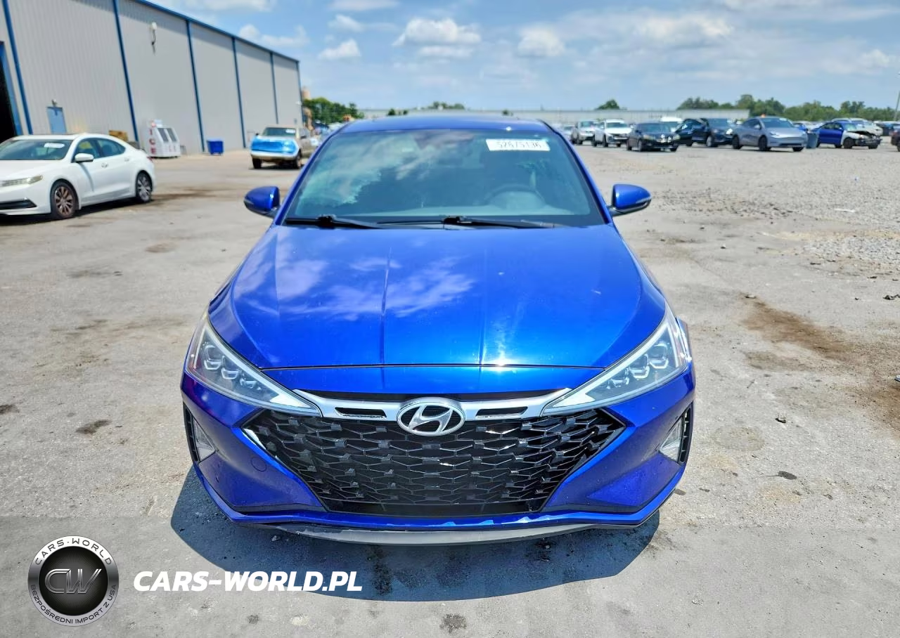 2020 Hyundai Elantra Sport VIN:KMHD04LB0LU041775 - 5